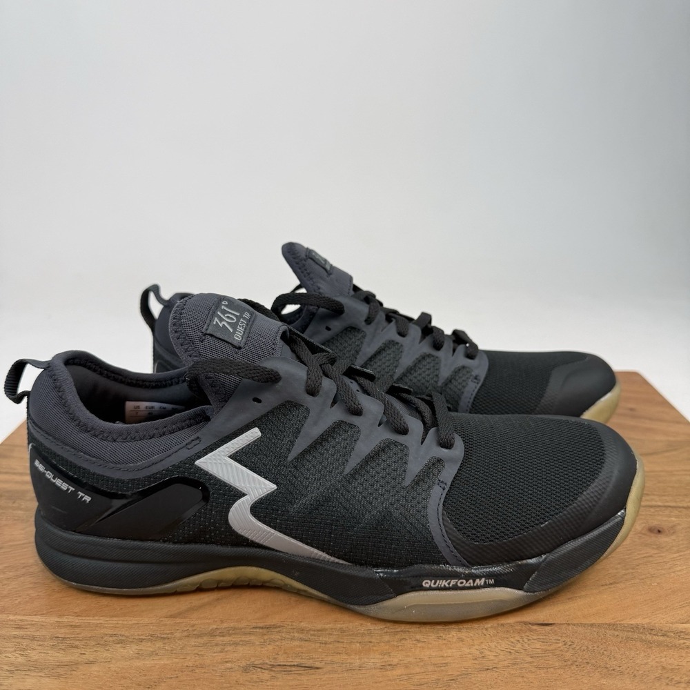 New‎ Mens 361 Degrees Quest TR Training Black Athletic Sneakers Shoes Size 7 D